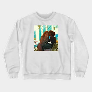 Ladies In Greece Crewneck Sweatshirt